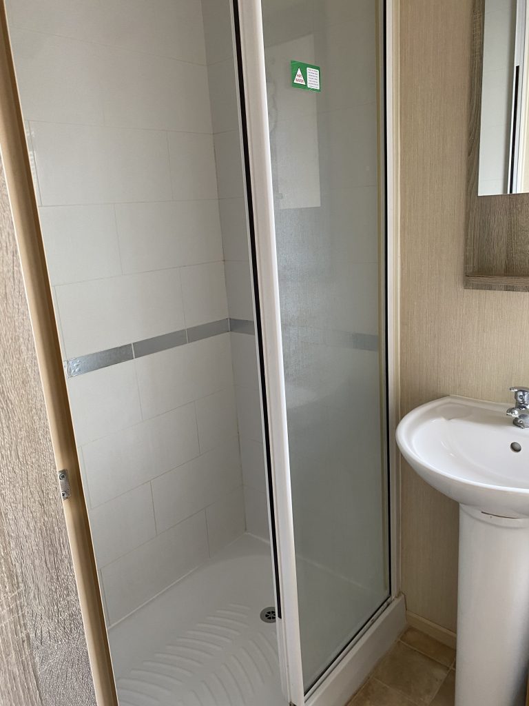 Shower - Private Caravan Rental At Devon Cliffs, Exmouth