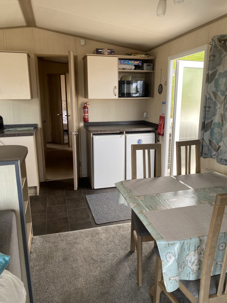 Dining area - Private Caravan Rental At Devon Cliffs, Exmouth