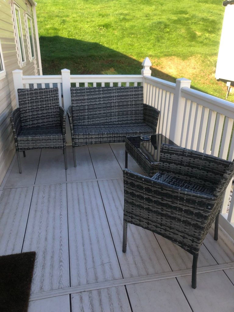 Decking - Private Caravan Rental At Devon Cliffs, Exmouth