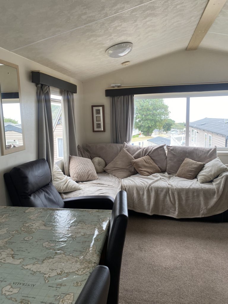 Dining Area - private Caravan Rental At Devon Cliffs, Exmouth - Beach Retreat