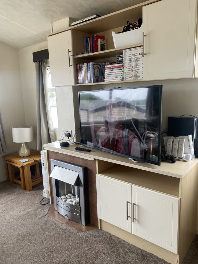 Media Area – Private Caravan Rental At Devon Cliffs, Exmouth - Beach Retreat